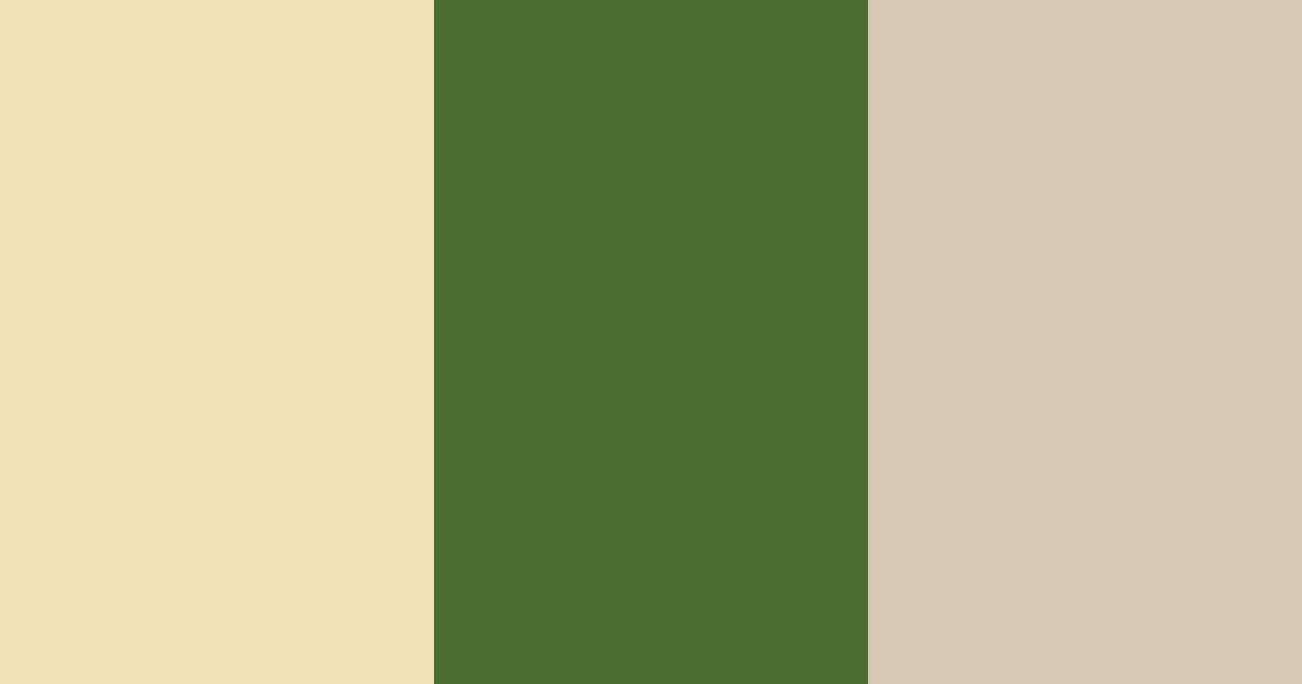 Download golden meadow serenity color palette PNG image (landscape)