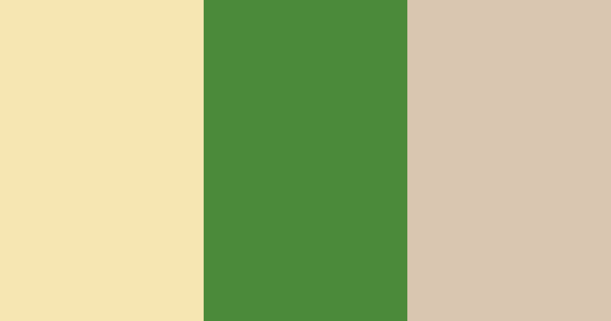 Download golden meadow serenity color palette PNG image (landscape)