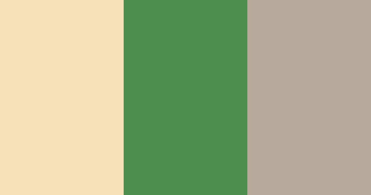 Download golden grove serenity color palette PNG image (landscape)