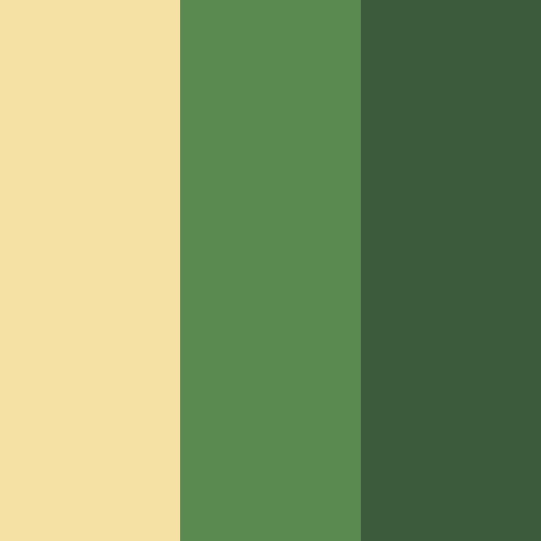 Download golden meadow serenity color palette PNG image (square)