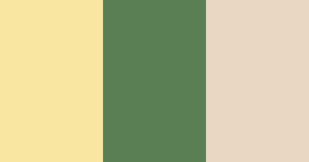 Download golden meadow serenity color palette PNG image (landscape)