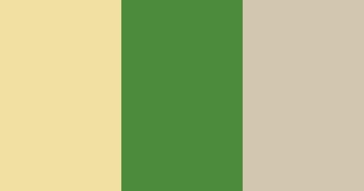 Download golden meadow serenity color palette PNG image (landscape)