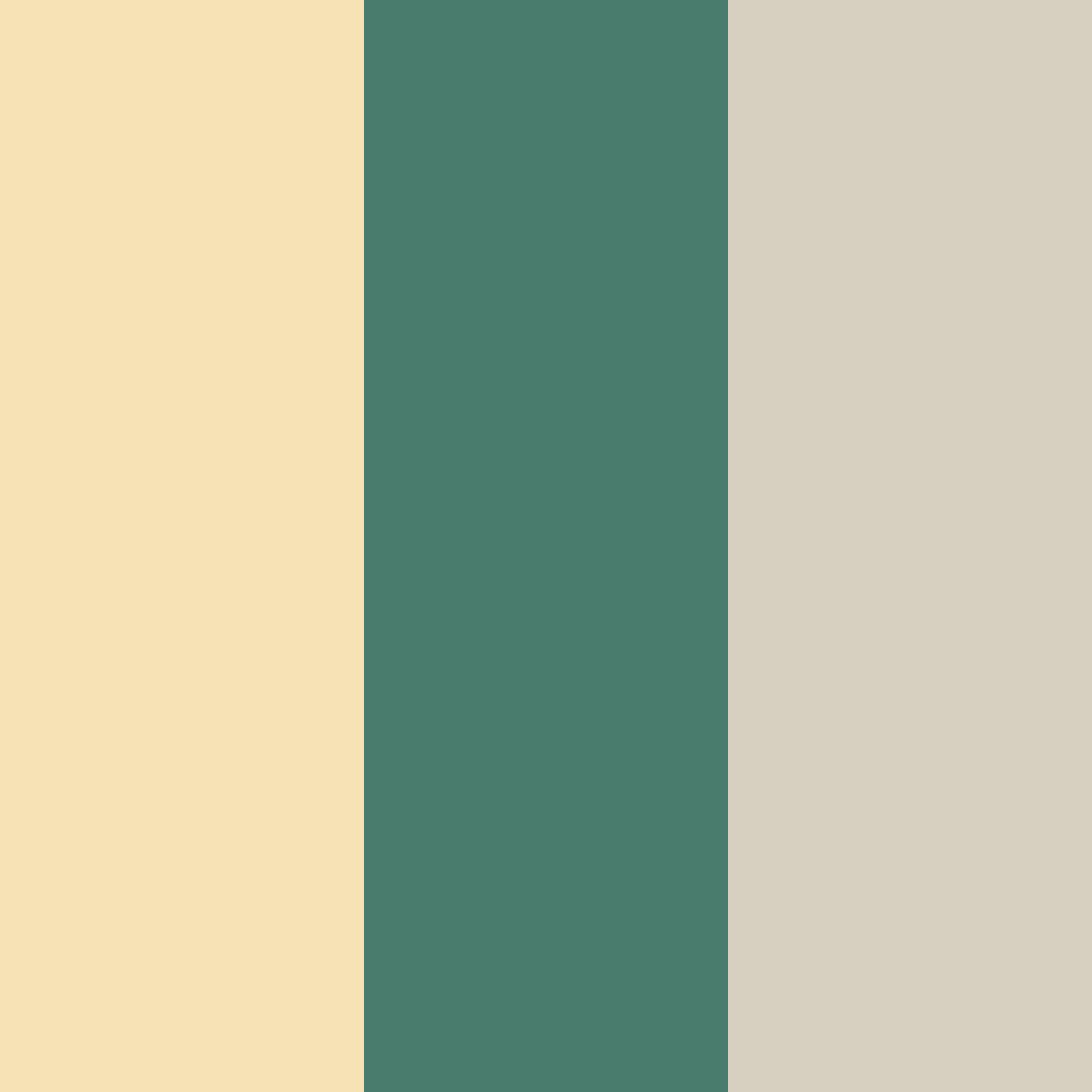 Download golden meadow serenity color palette PNG image (square)