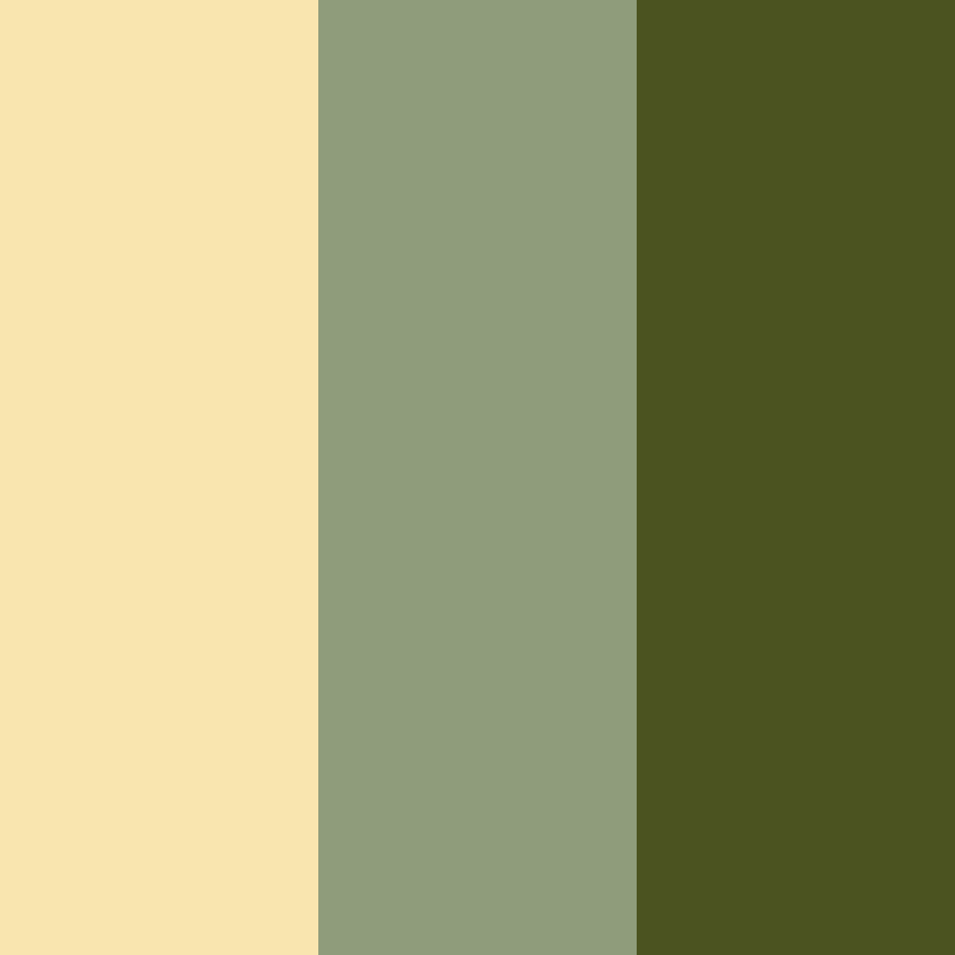 Download golden meadow serenity color palette PNG image (square)