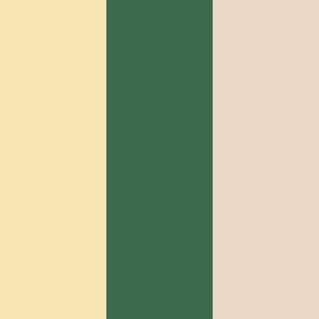 Download golden meadow serenity color palette PNG image (square)