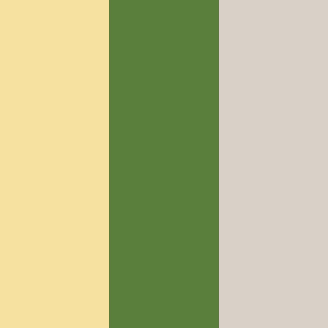 Download golden meadow serenity color palette PNG image (square)