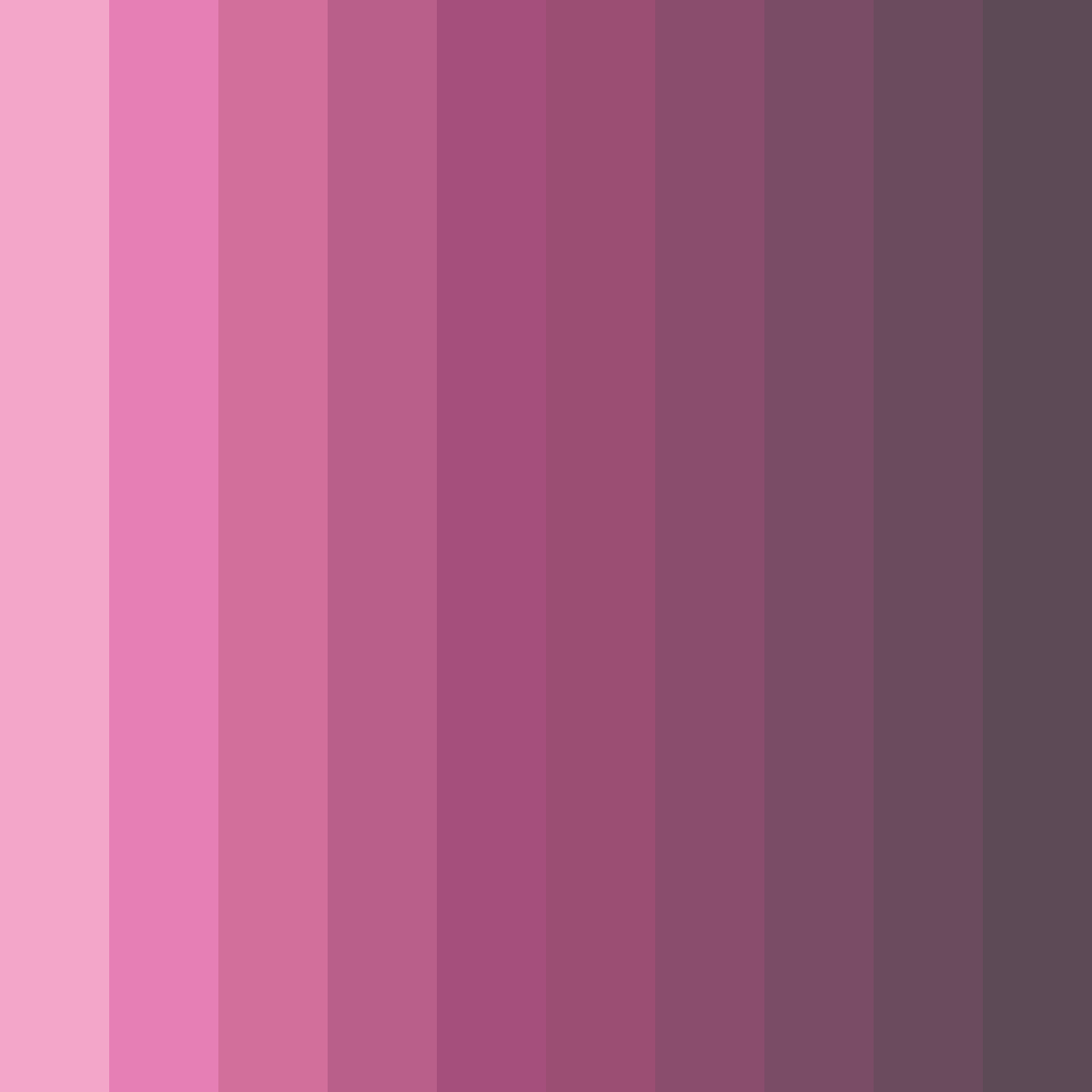 Download blushing bouquet color palette PNG image (square)