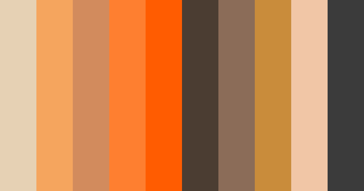 Download autumn ember serenity color palette PNG image (landscape)