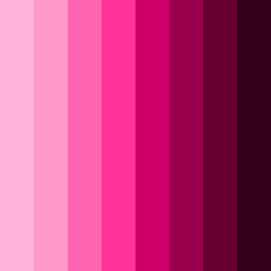 Download bright pink color palette PNG image (square)