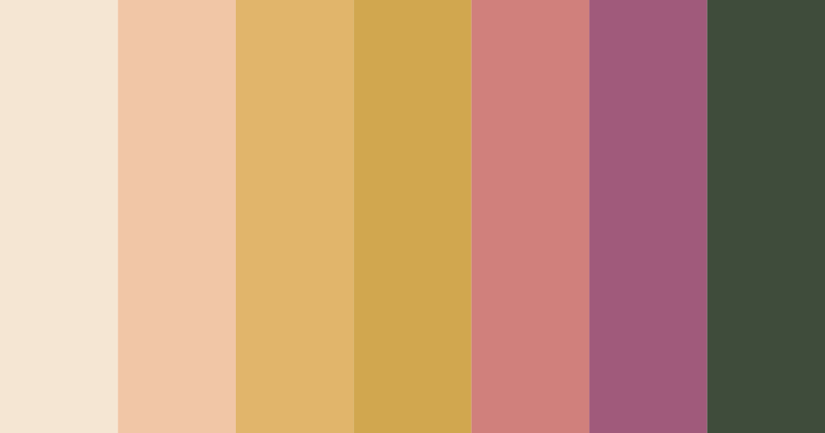 Download whispers of autumn color palette PNG image (landscape)
