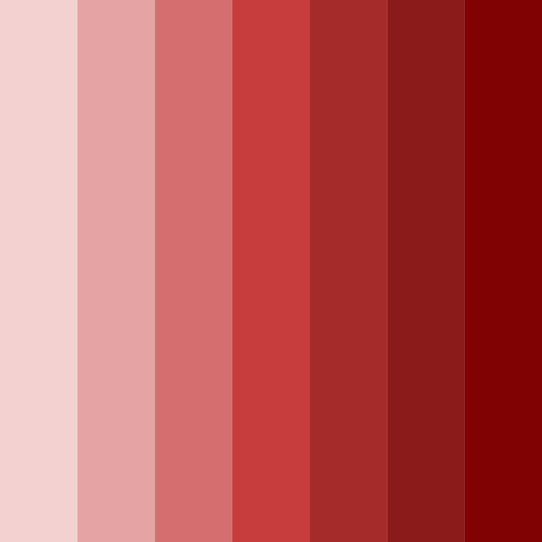 Download deep red color palette PNG image (square)