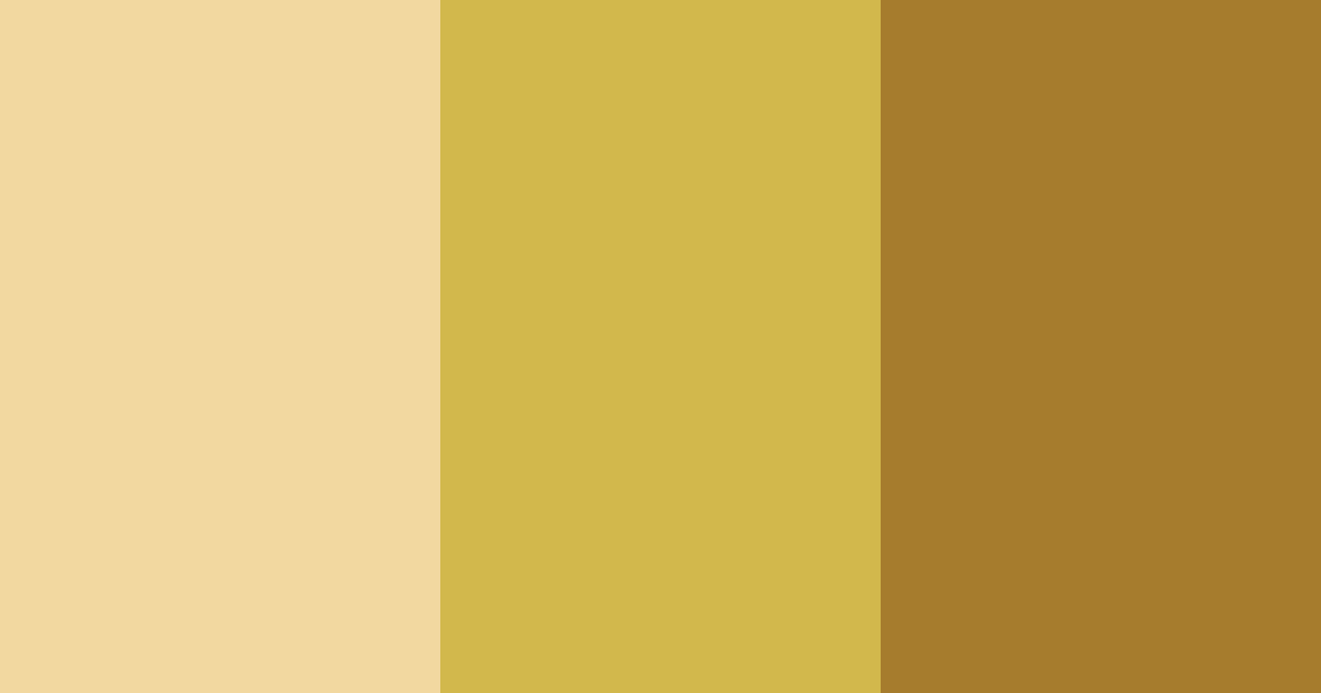 Download golden earthtones color palette PNG image (landscape)