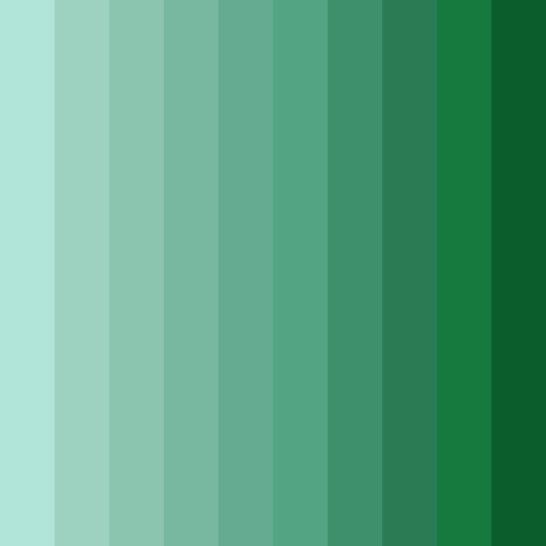 Download teal oasis color palette PNG image (square)
