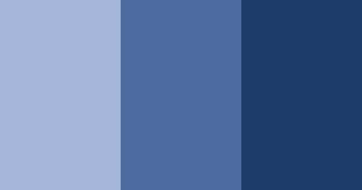 Download deep navy blues color palette PNG image (landscape)