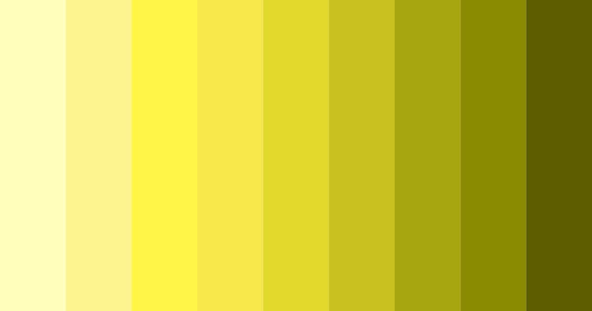 Download bright lightning yellow color palette PNG image (landscape)
