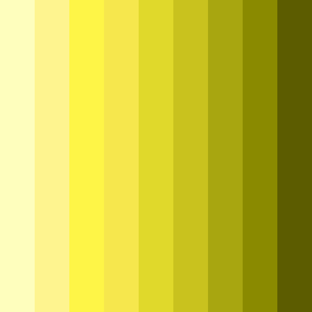 Download bright lightning yellow color palette PNG image (square)