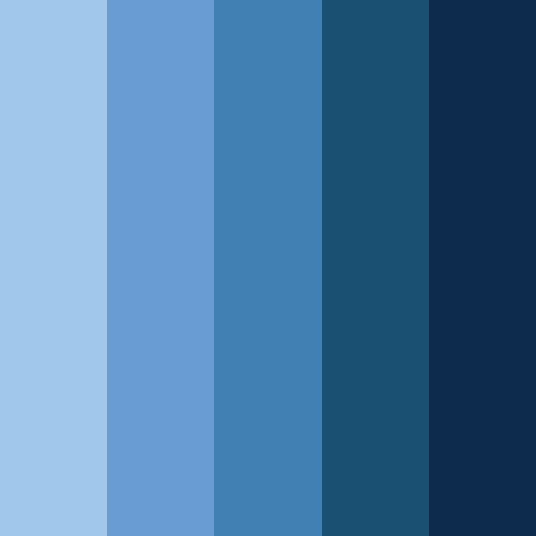Download midnight tranquility color palette PNG image (square)