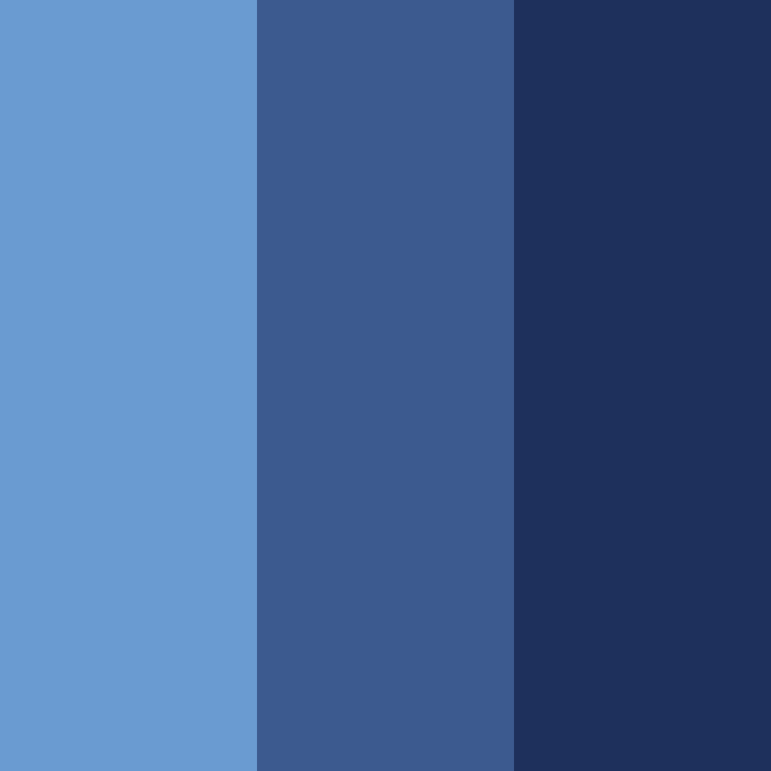 Download brilliant blue night color palette PNG image (square)