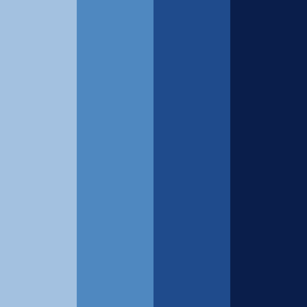 Download neon starlit dreams color palette PNG image (square)