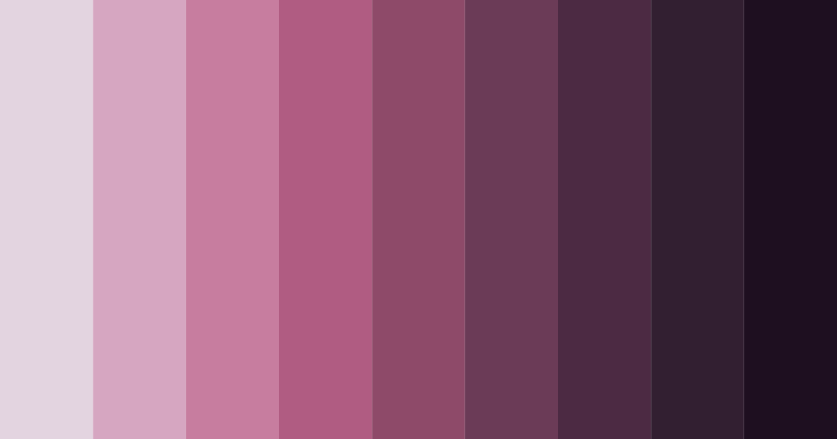 Download purple wine elegance color palette PNG image (landscape)