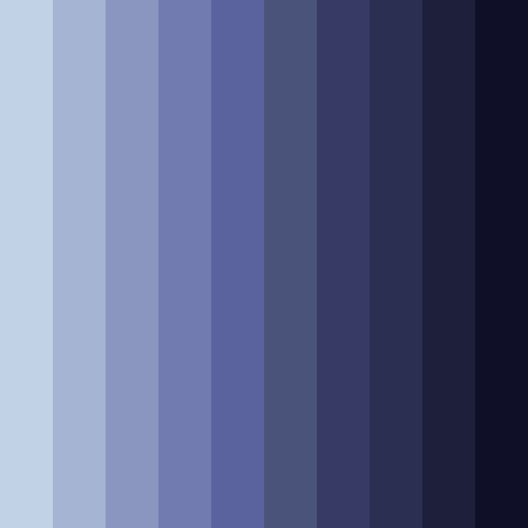 Download cyber steel twilight color palette PNG image (square)