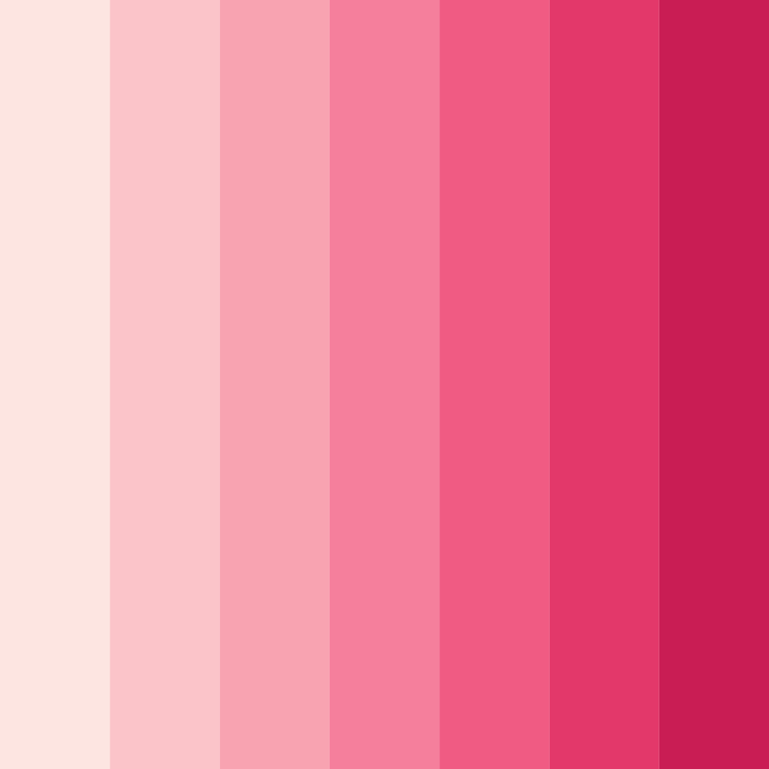 Download blush blossom dream color palette PNG image (square)