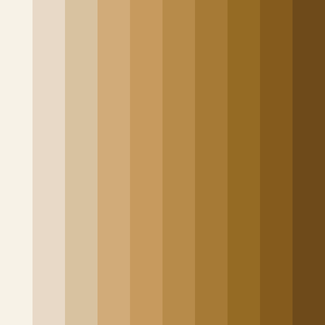 Download milky brown color palette PNG image (square)