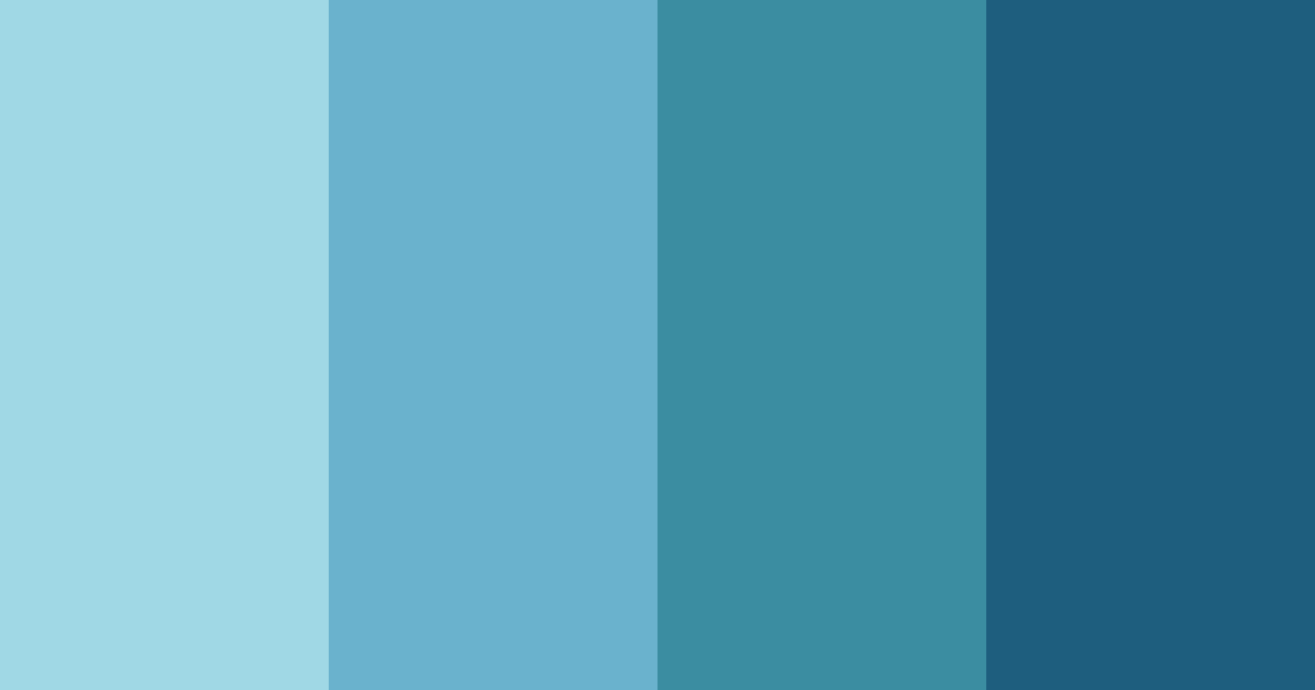Download celeste blue color palette PNG image (landscape)
