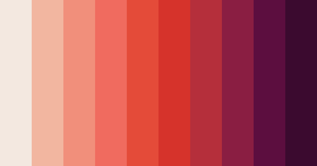 Download rosy ember color palette PNG image (landscape)