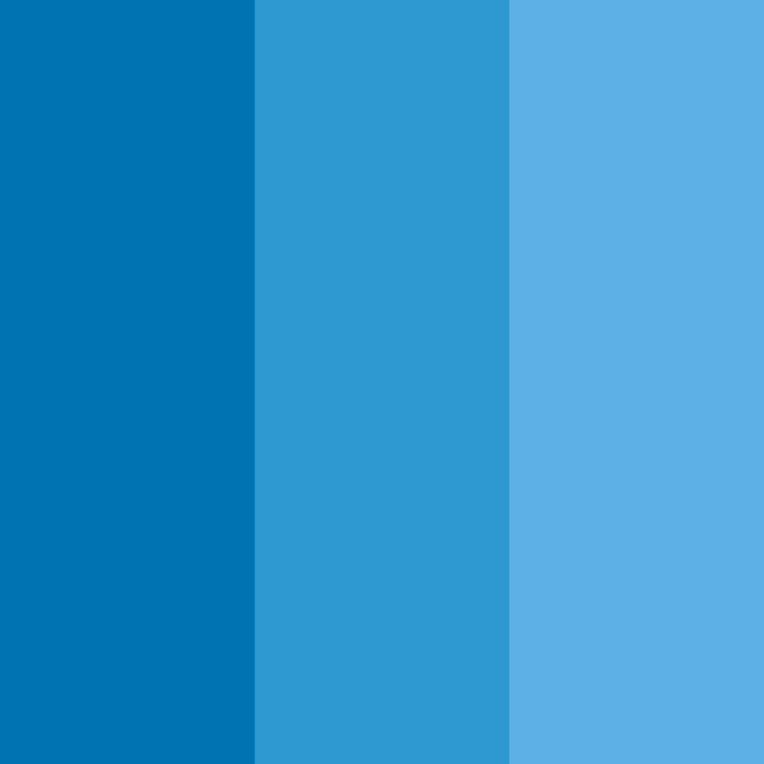 Download blue ocean color palette PNG image (square)