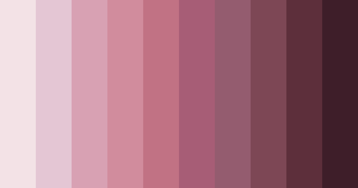 Download rosy reverie color palette PNG image (landscape)