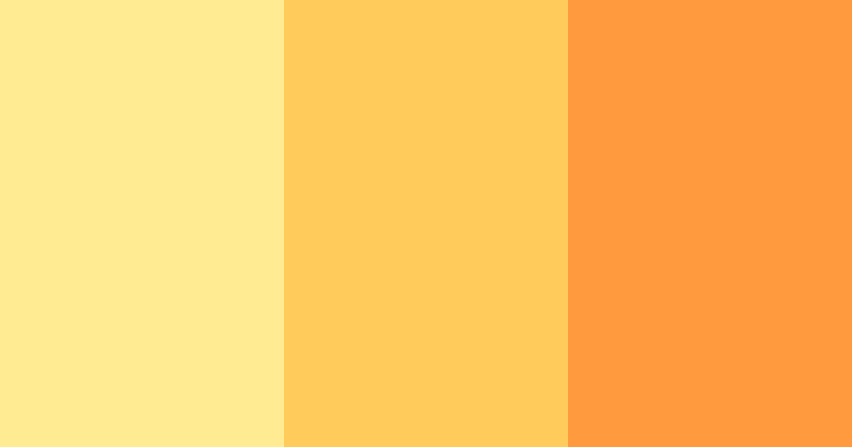Download sunshine yellow color palette PNG image (landscape)