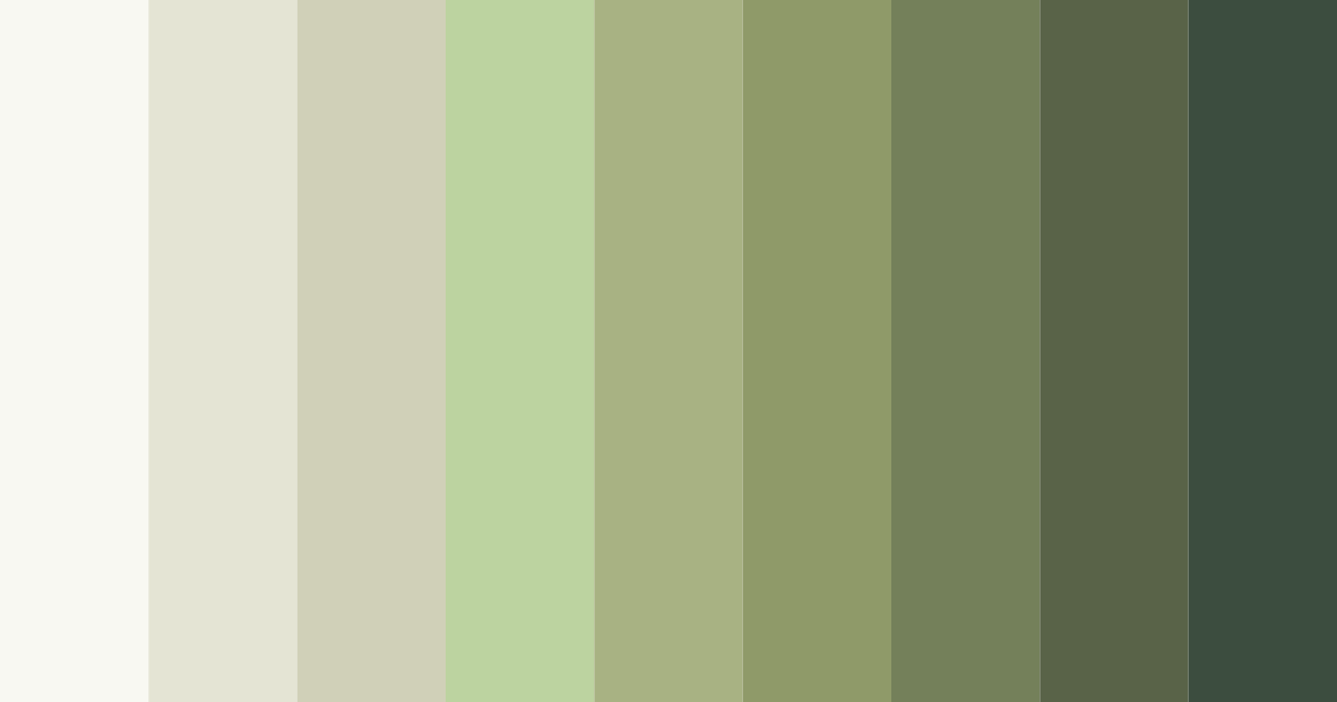 Download whispers of ivory color palette PNG image (landscape)