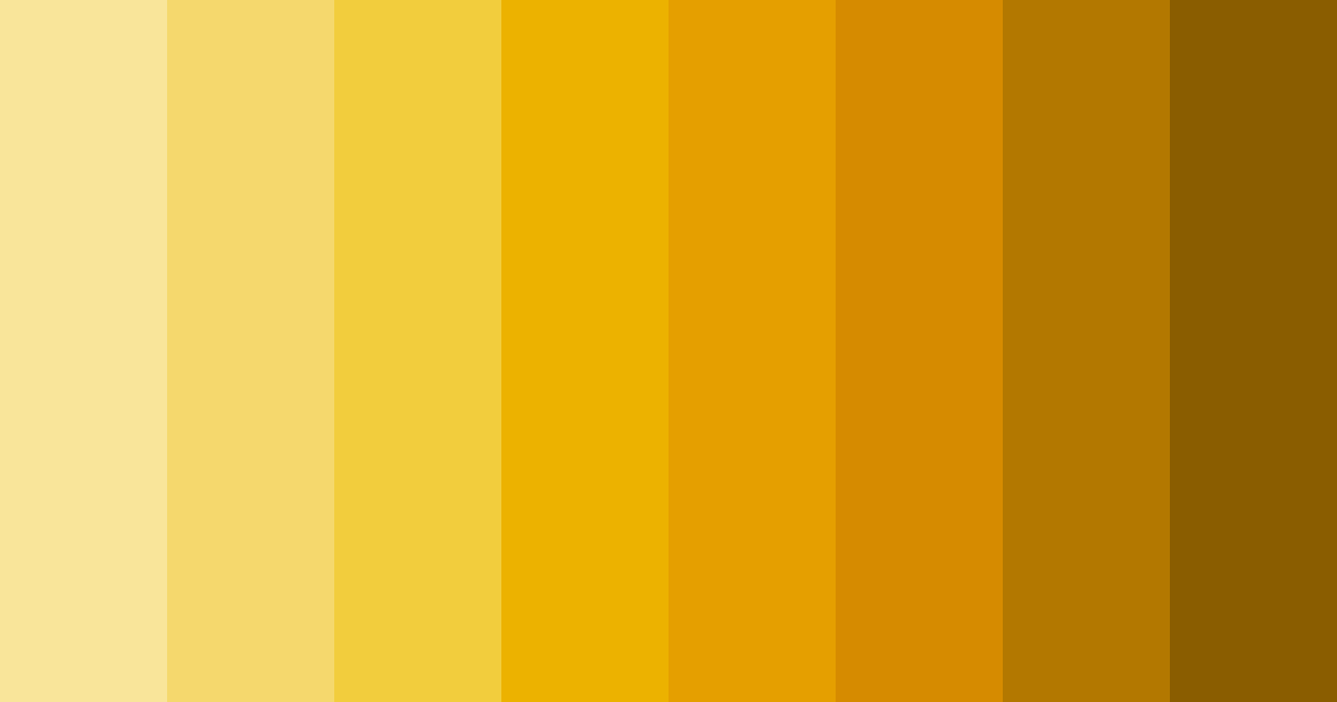 Download golden sunrise gradient color palette PNG image (landscape)