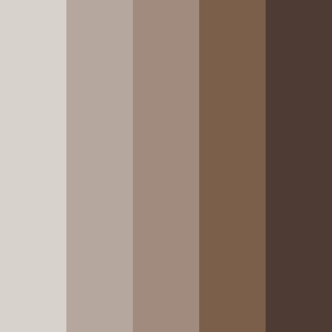 Download misty earthtones color palette PNG image (square)