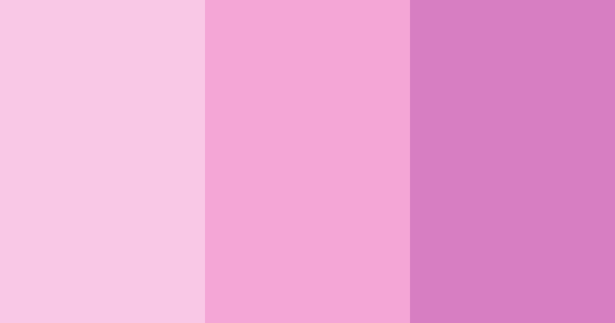 Download pink fairy color palette PNG image (landscape)