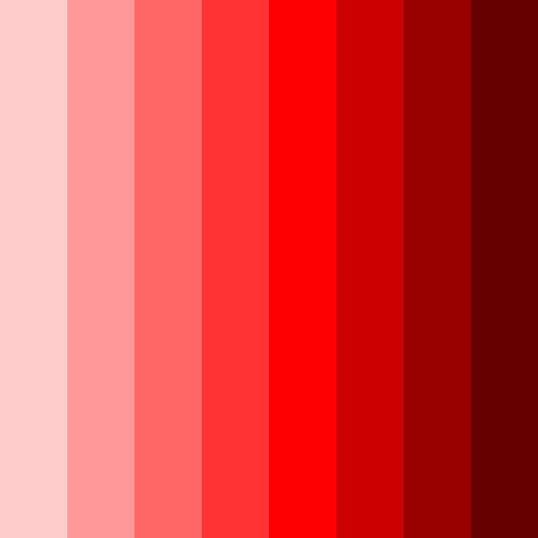 Download red rainbow color palette PNG image (square)
