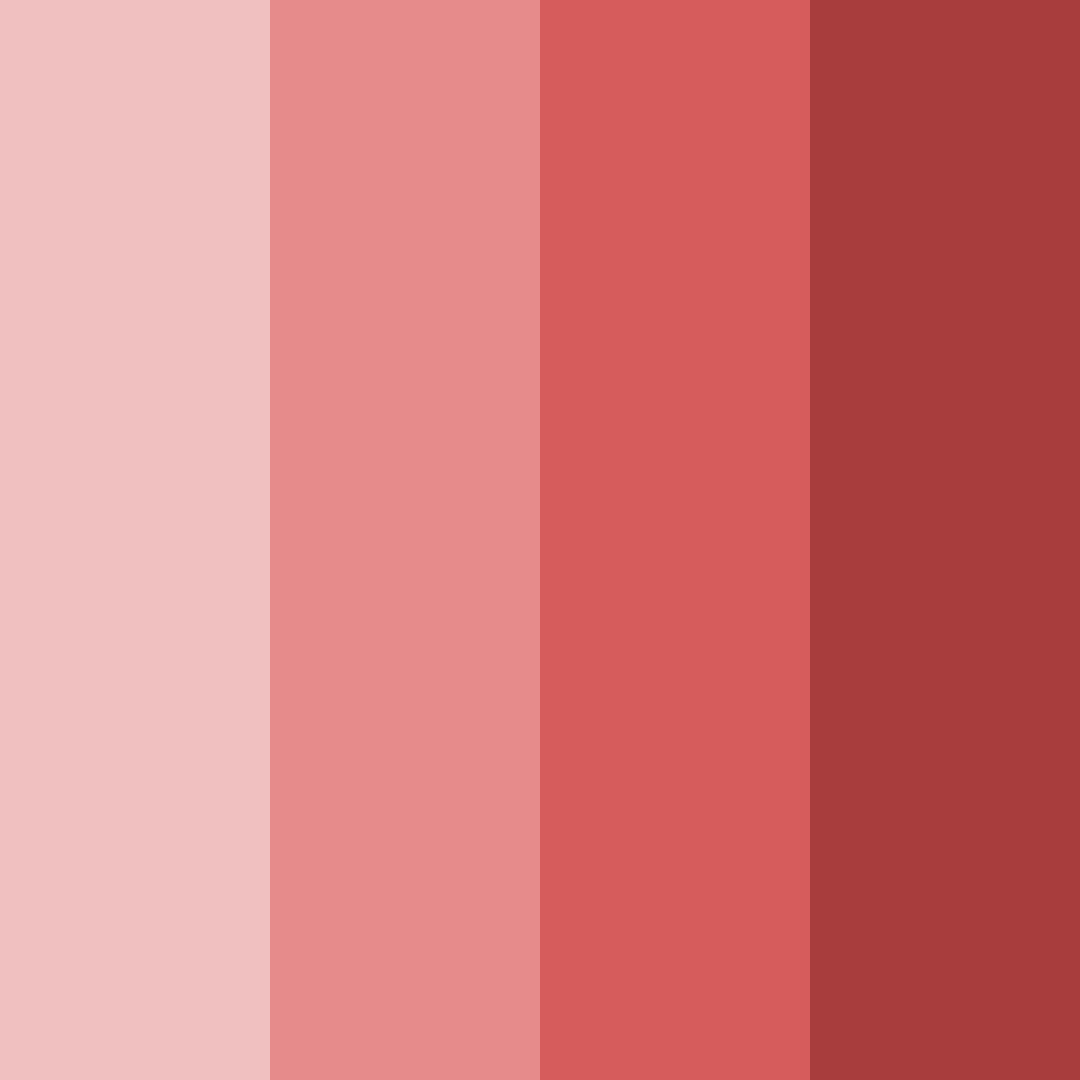 Download blushing ember color palette PNG image (square)