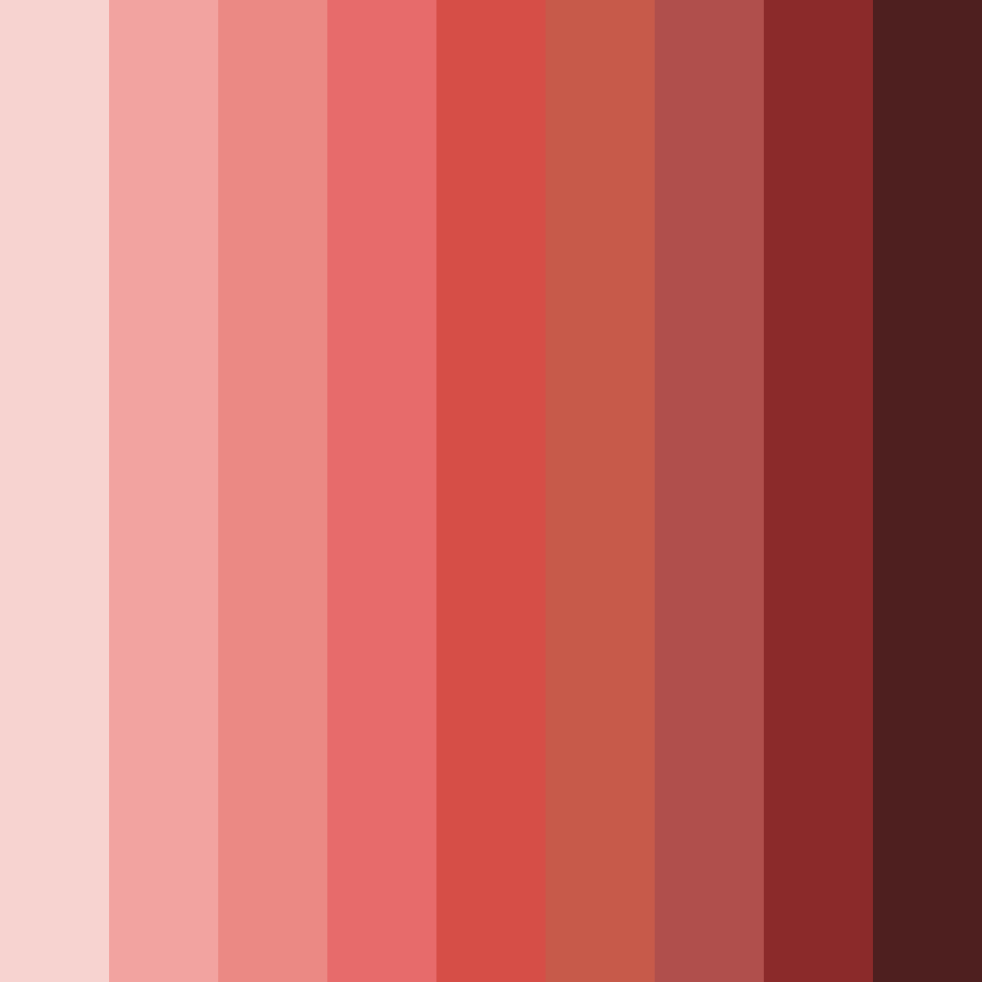 Download rose gold shades color palette PNG image (square)
