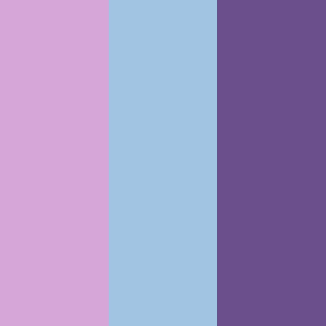 Download pink and purple dream color palette PNG image (square)