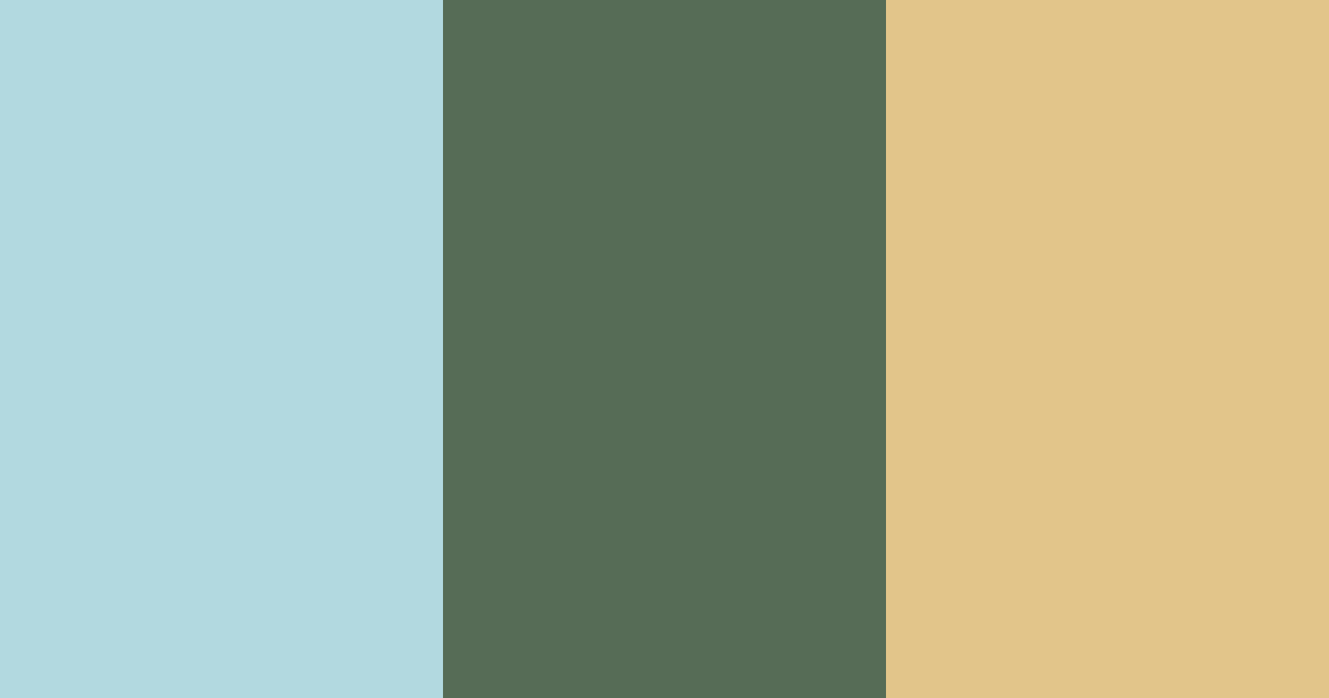Download sky blue mist color palette PNG image (landscape)