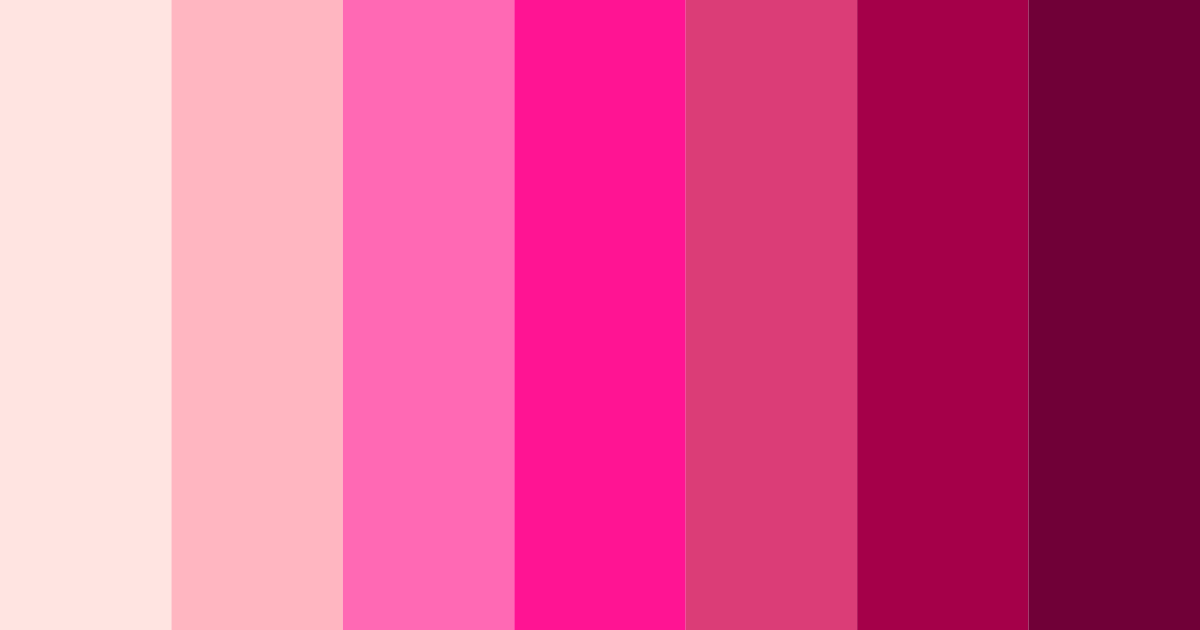 Download light pink delights color palette PNG image (landscape)