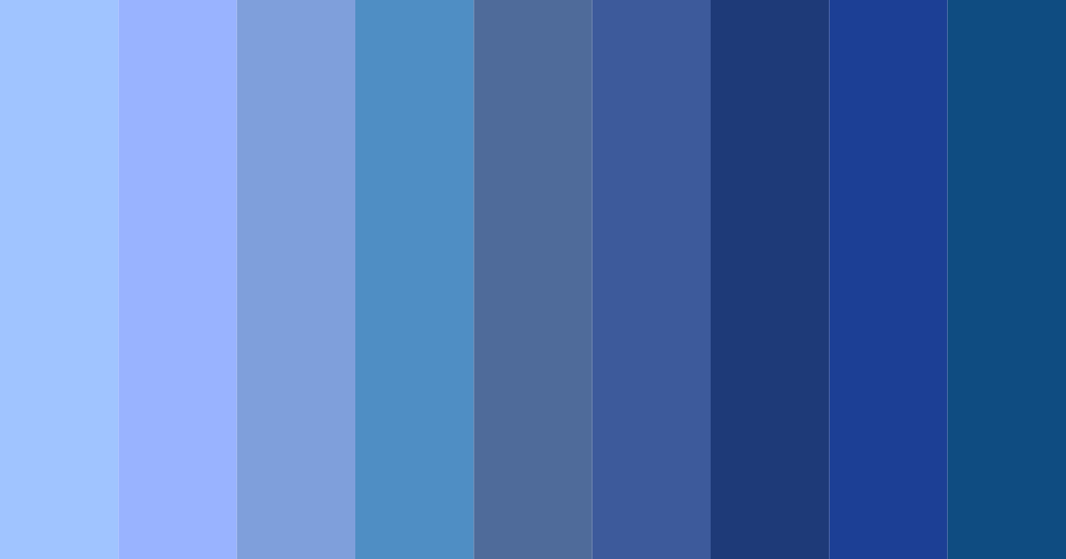 Download blue horizon color palette PNG image (landscape)