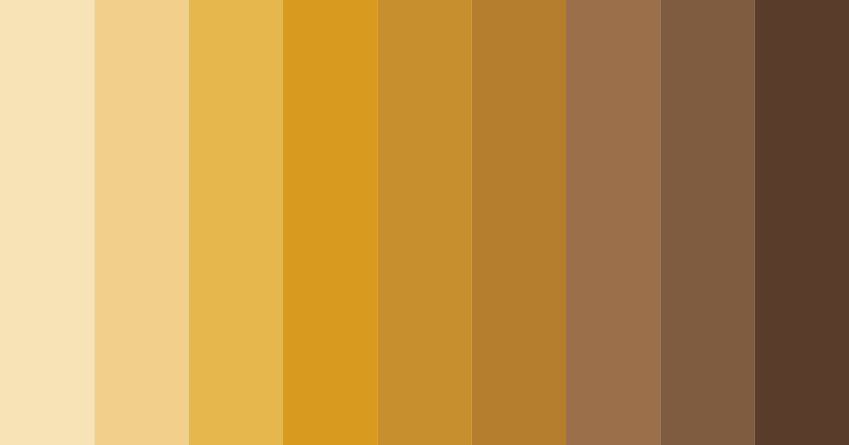 Download golden earth color palette PNG image (landscape)
