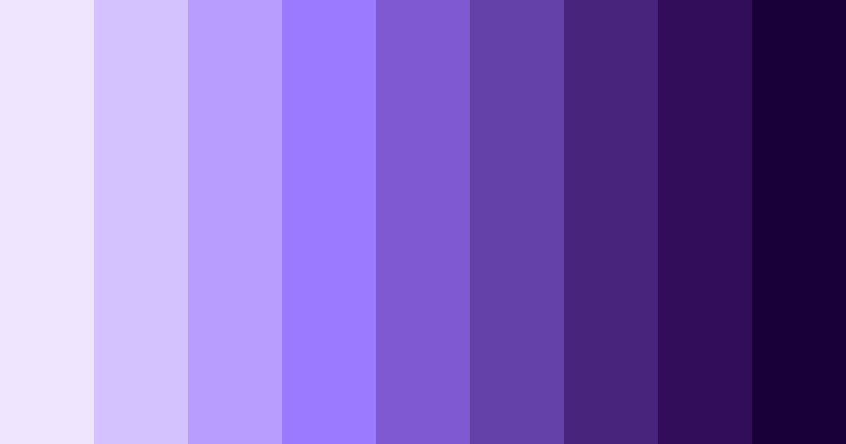 Download midnight lavender dreams color palette PNG image (landscape)
