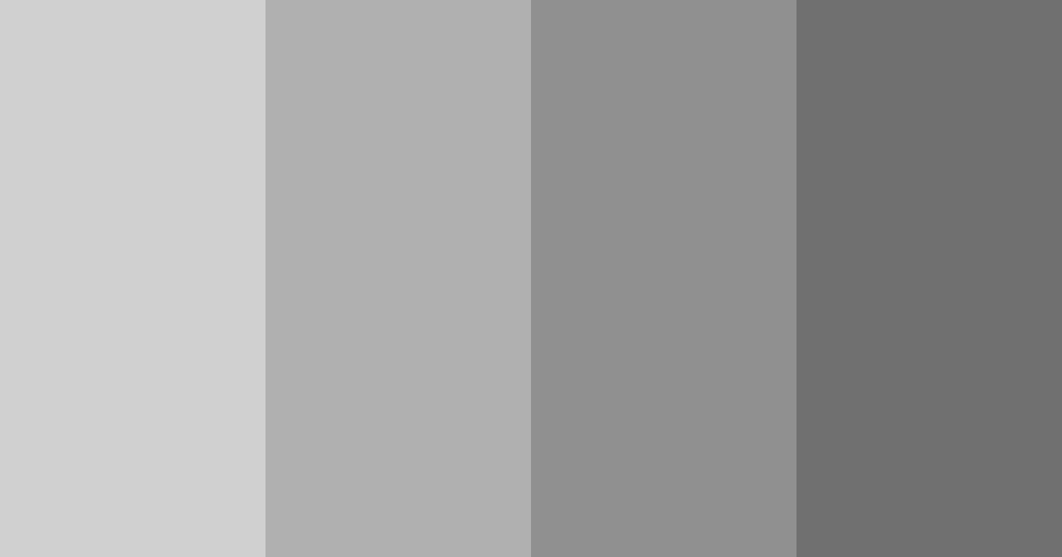 Download gray shades color palette PNG image (landscape)