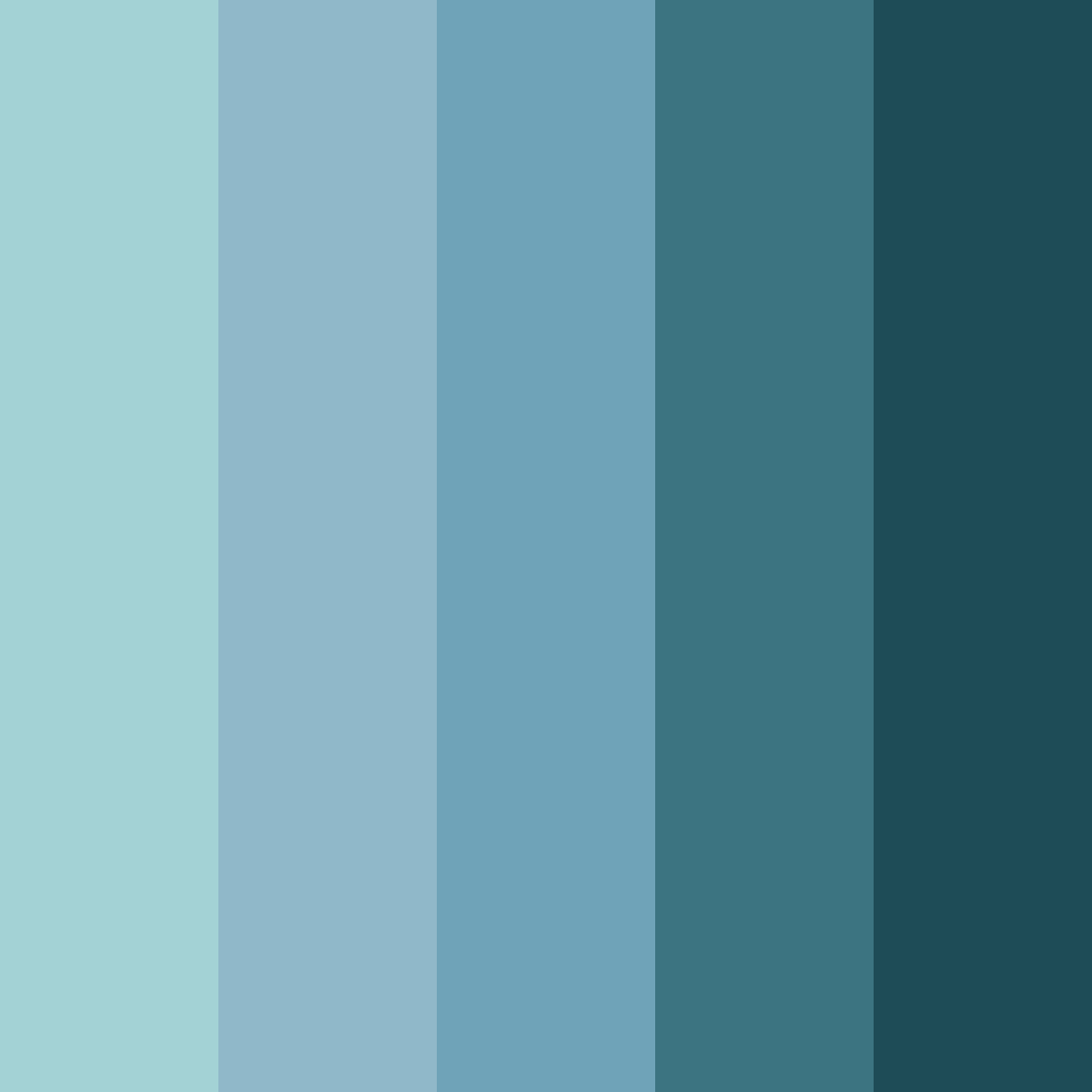Download serene tides color palette PNG image (square)