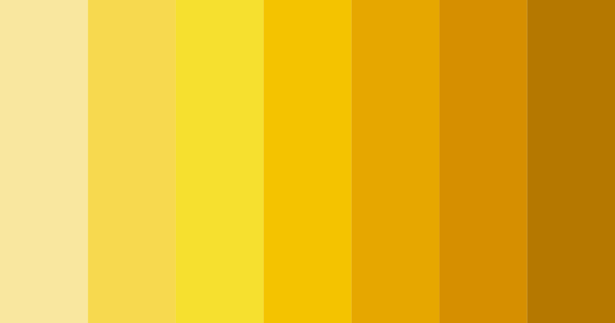 Download golden daydreams color palette PNG image (landscape)