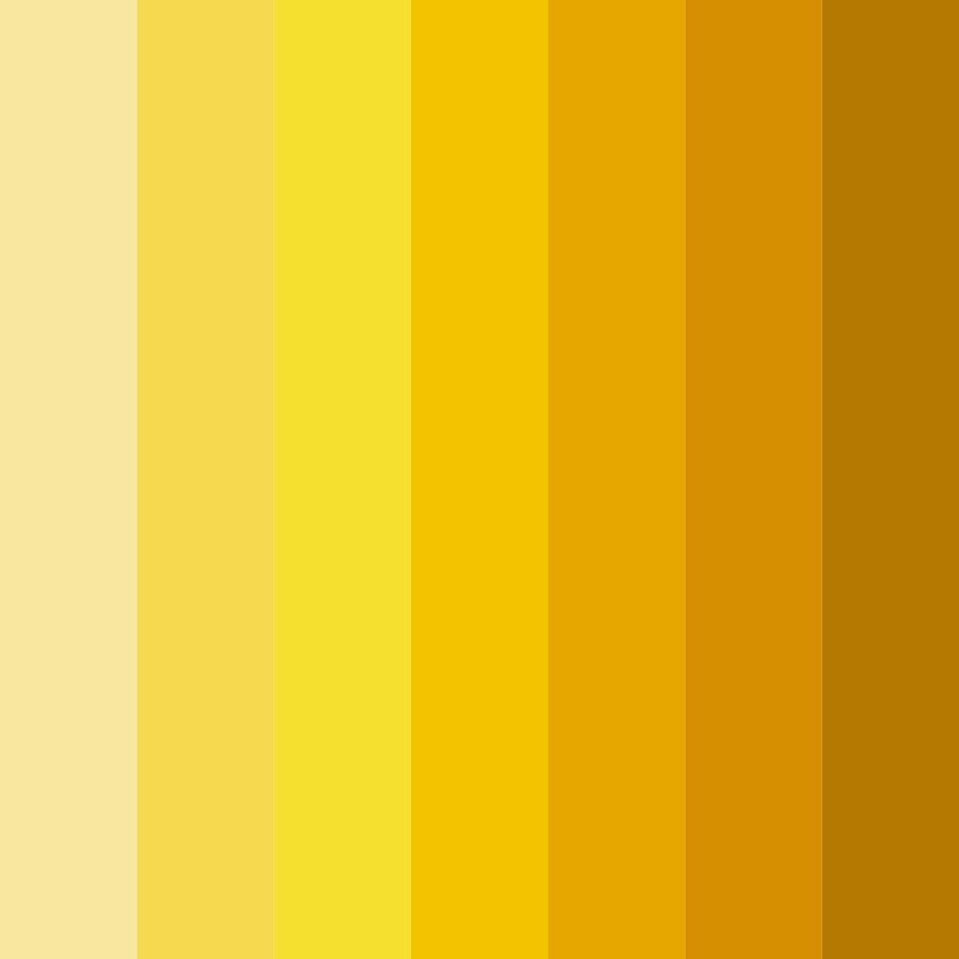 Download golden daydreams color palette PNG image (square)