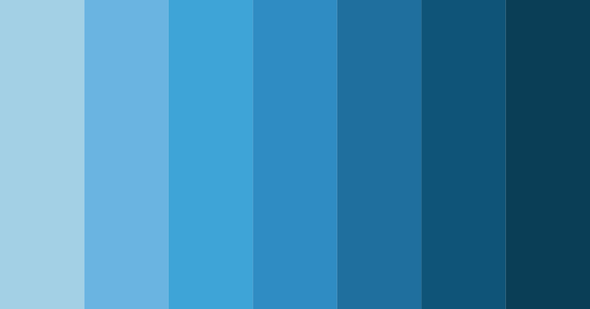 Download azure daydreams color palette PNG image (landscape)